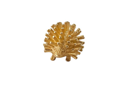 Vintage 9ct Gold Hedgehog Pendant or Charm