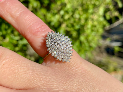10ct Gold Diamond Ring