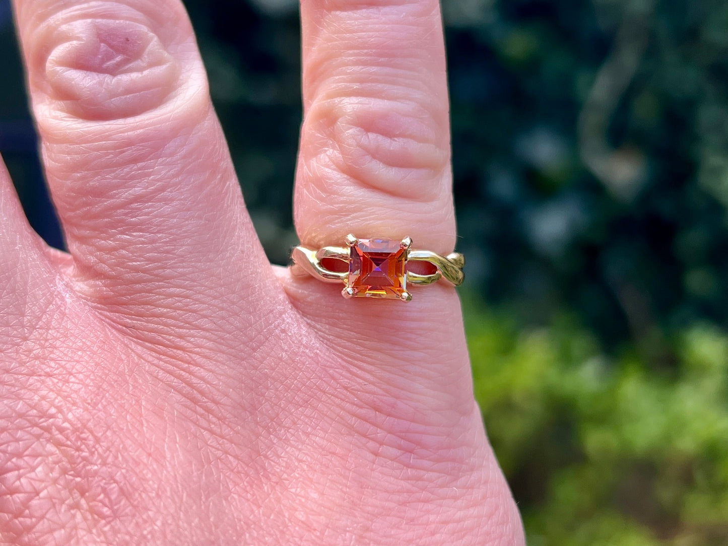 9ct Gold Twilight Mystic Topaz Ring