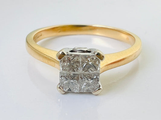 18ct Gold Diamond Ring