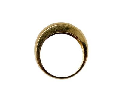 14ct Gold Diopside Dome Ring