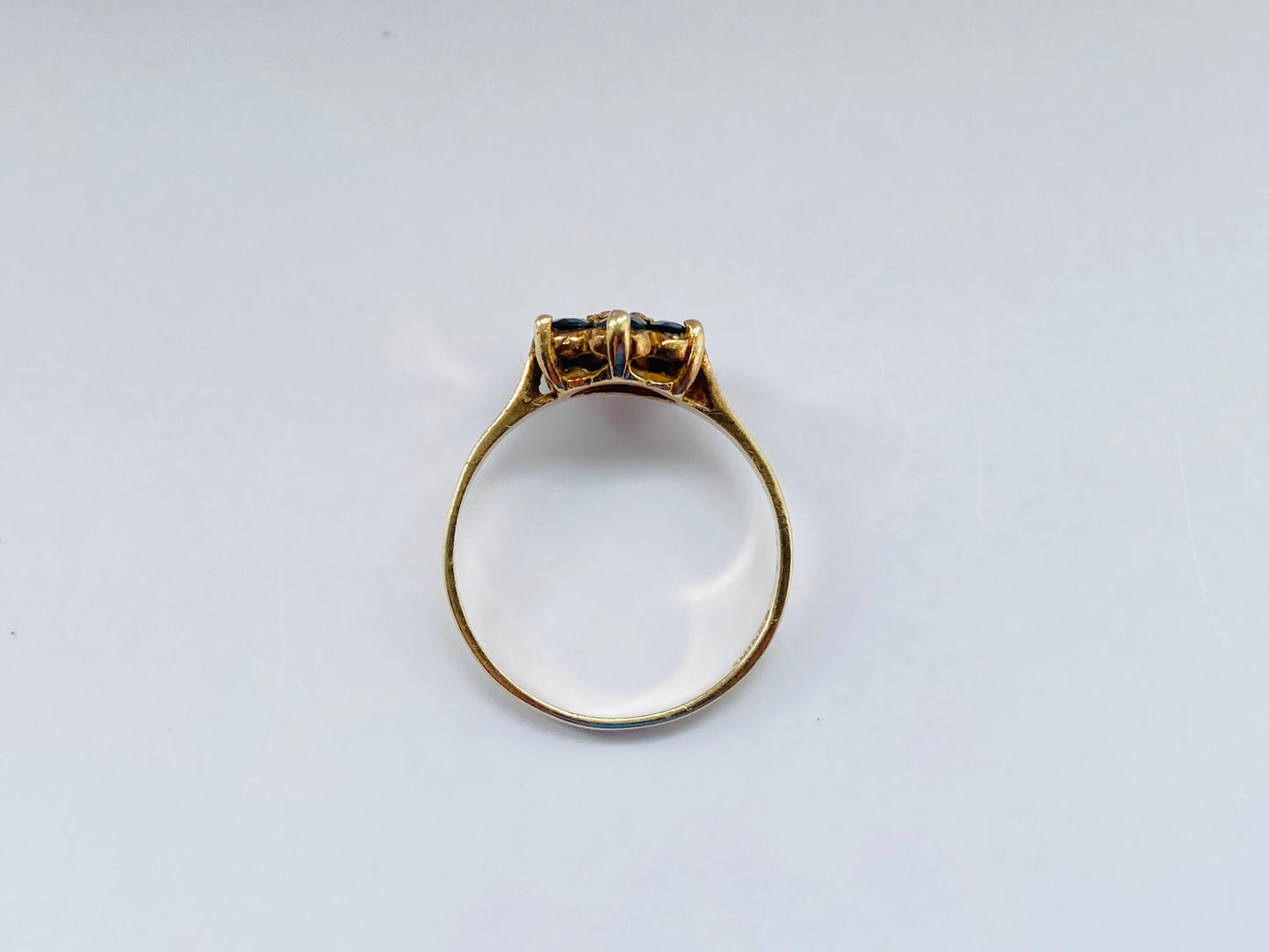 Vintage 9ct Gold Sapphire Ring