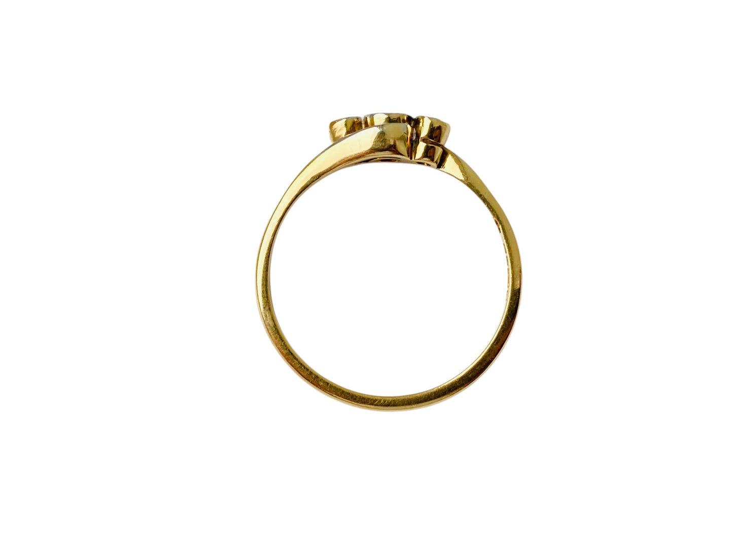 Vintage 18ct Gold Diamond Three-Stone Ring