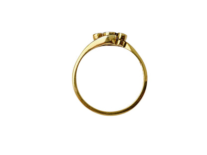 Vintage 18ct Gold Diamond Three-Stone Ring