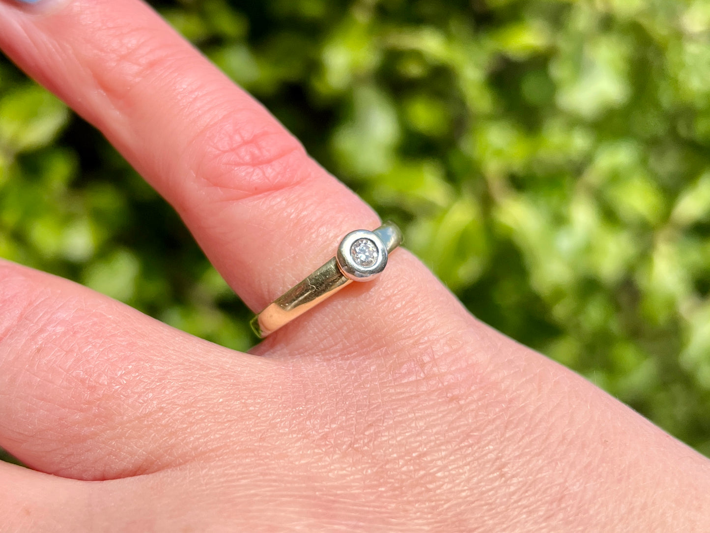 14ct Gold Diamond Ring
