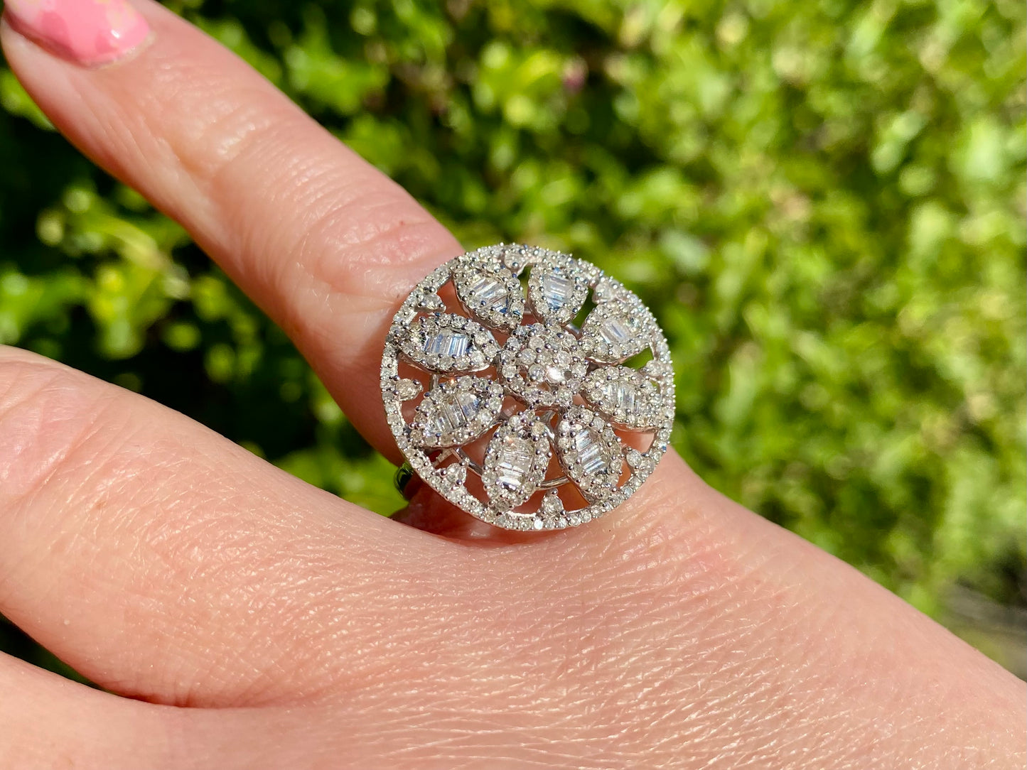 9ct Gold Diamond Ring