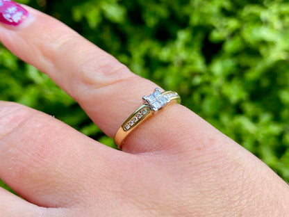 18ct Gold Diamond Ring