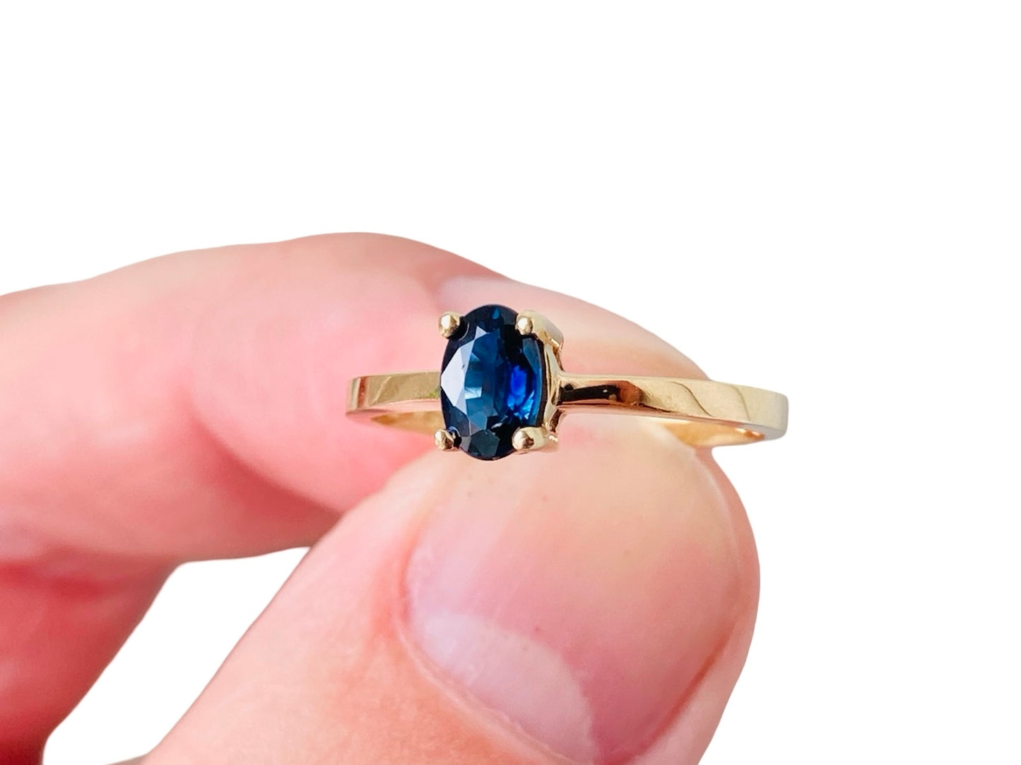9ct Gold Sapphire Ring