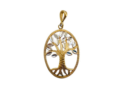 9ct Gold Tree Of Life Pendant