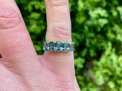 9ct Gold Topaz Ring