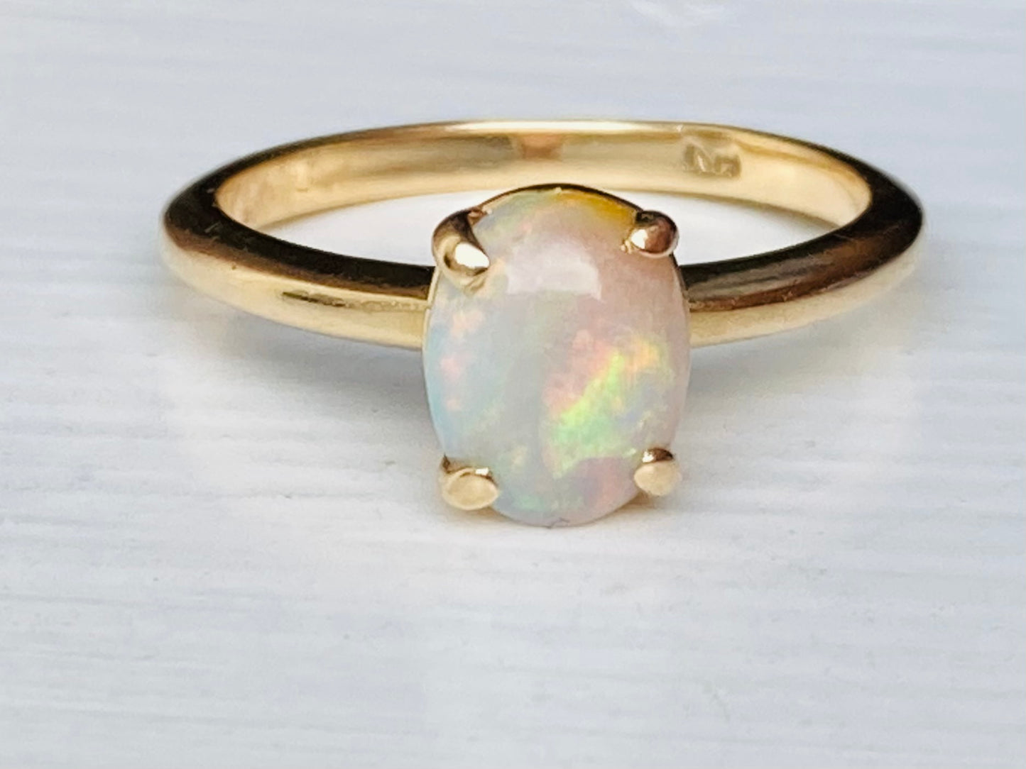 14ct Gold Opal Ring