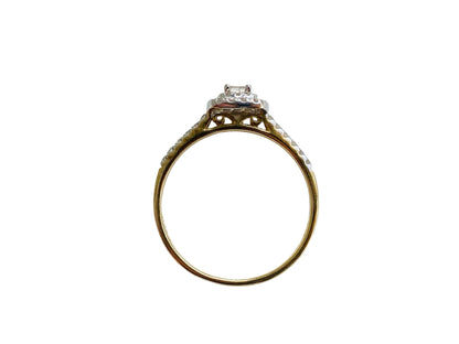 9ct Gold Diamond Ring