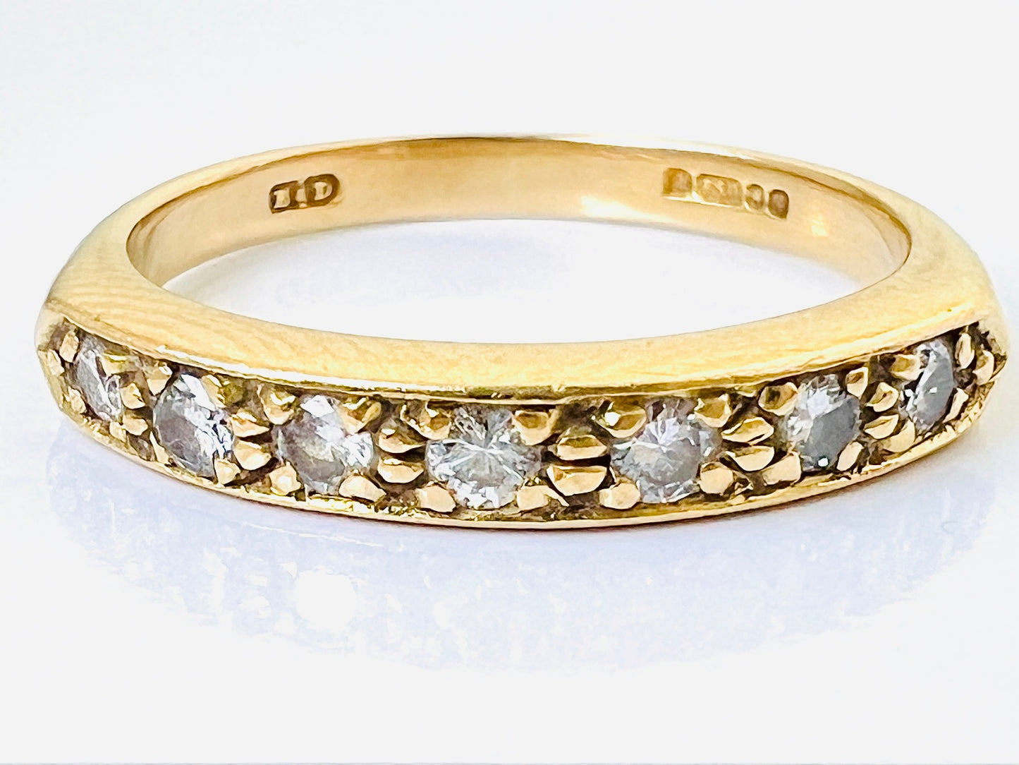 18ct Gold Seven-Stone Diamond Ring
