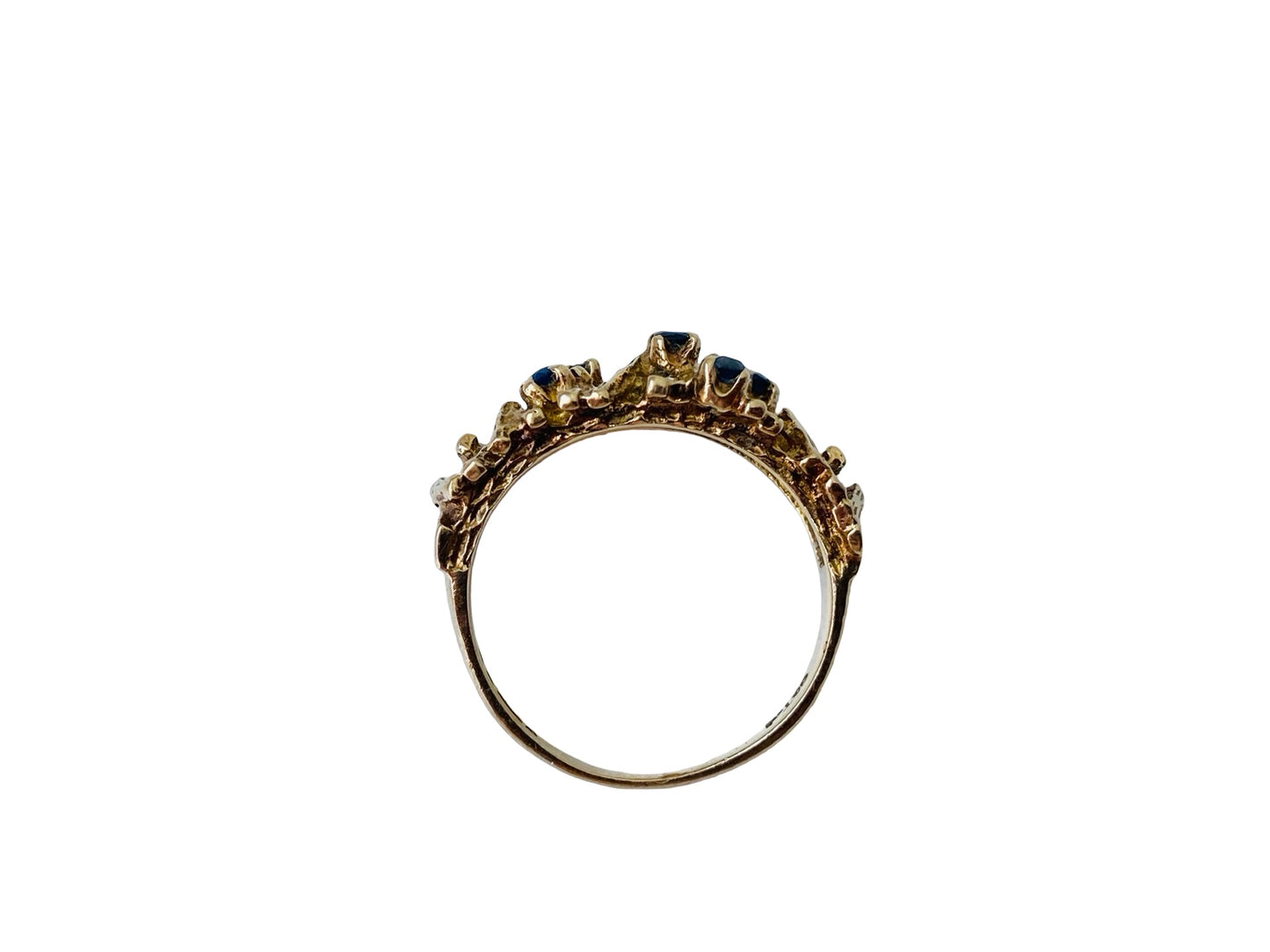 Vintage 9ct Gold Sapphire Ring