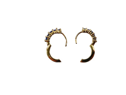 14ct Gold Tanzanite Earrings