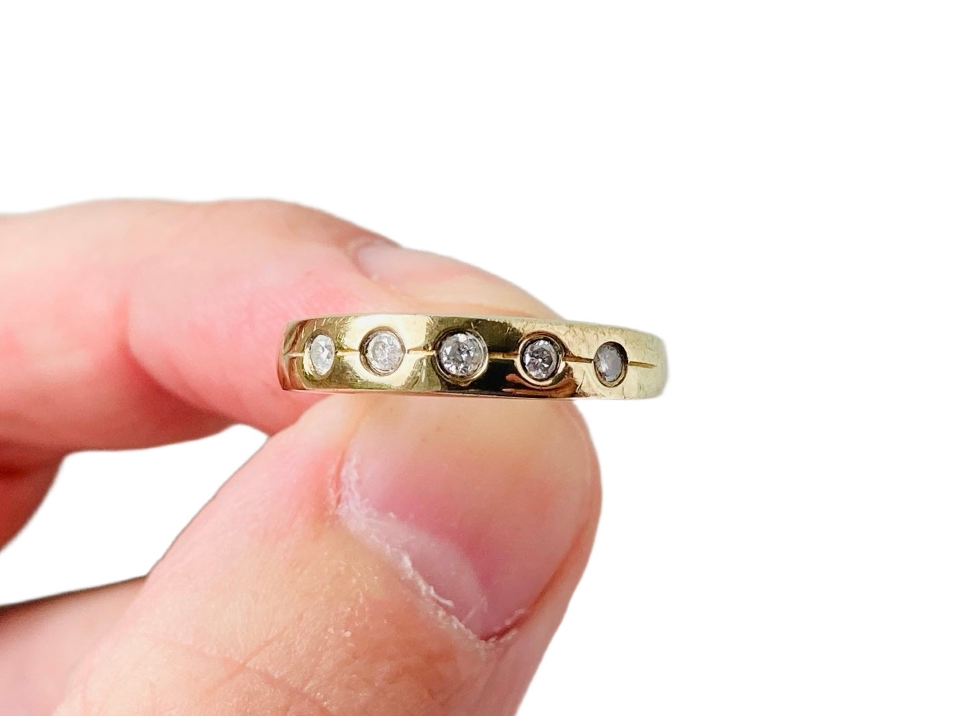9ct Gold Diamond Ring