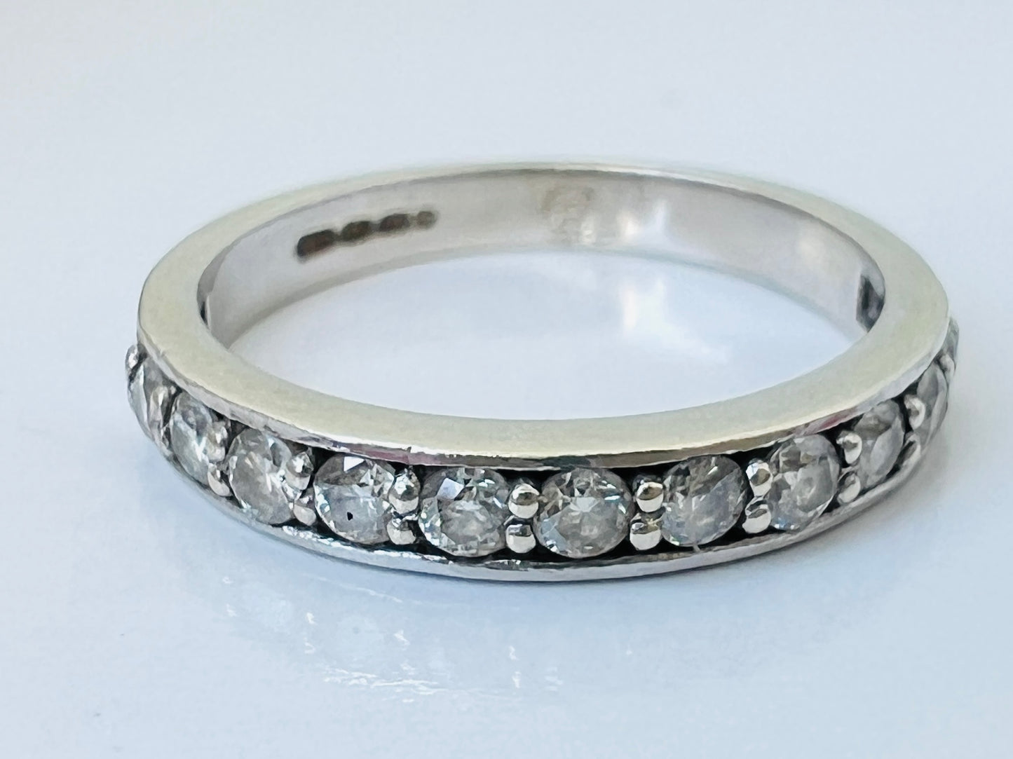 9ct Gold Eleven-Stone Diamond Ring