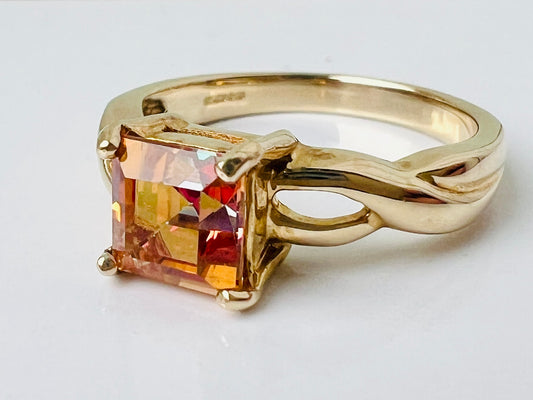 9ct Gold Twilight Mystic Topaz Ring