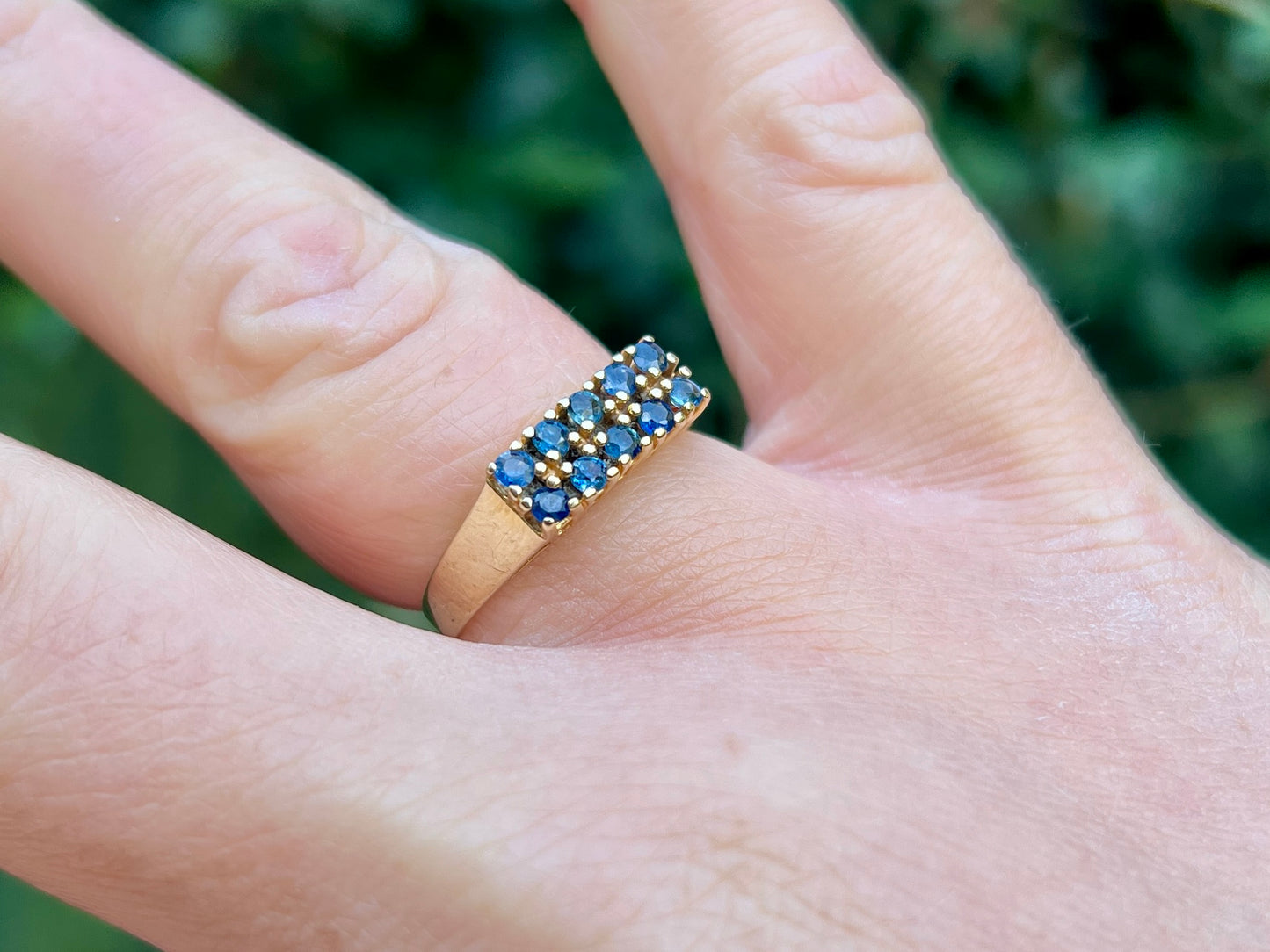 9ct Gold Sapphire Ring