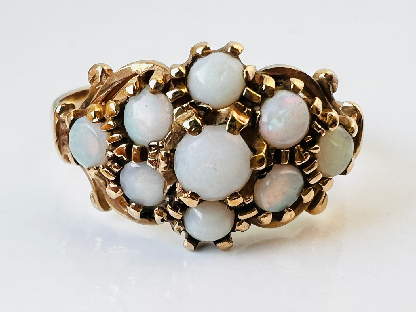 Vintage 9ct Gold Opal Ring