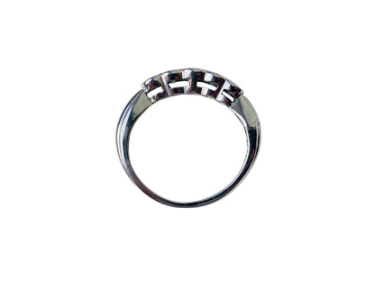Vintage 18ct Gold Five-Stone Diamond Ring