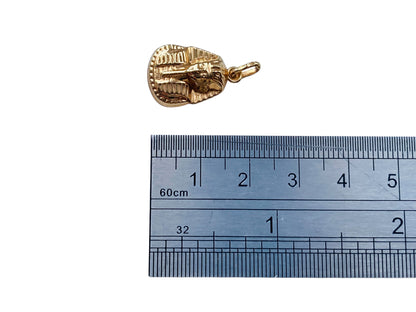 9ct Gold Tutankhamun Charm or Pendant