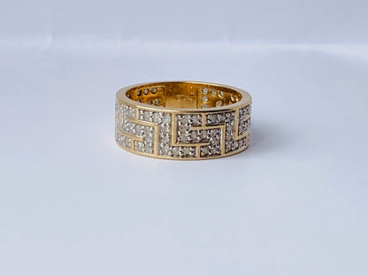 9ct Gold 1ct Diamond Band Ring