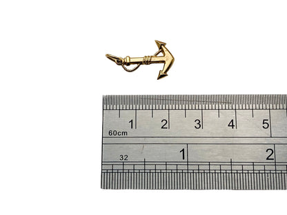 Vintage 9ct Gold Anchor Pendant