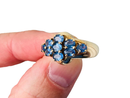 9ct Gold Sapphire Ring