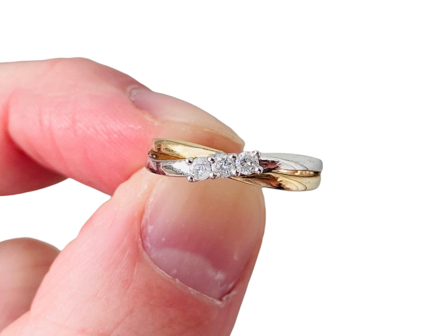 9ct Gold Diamond Ring