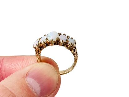 Vintage 9ct Gold Opal Ring