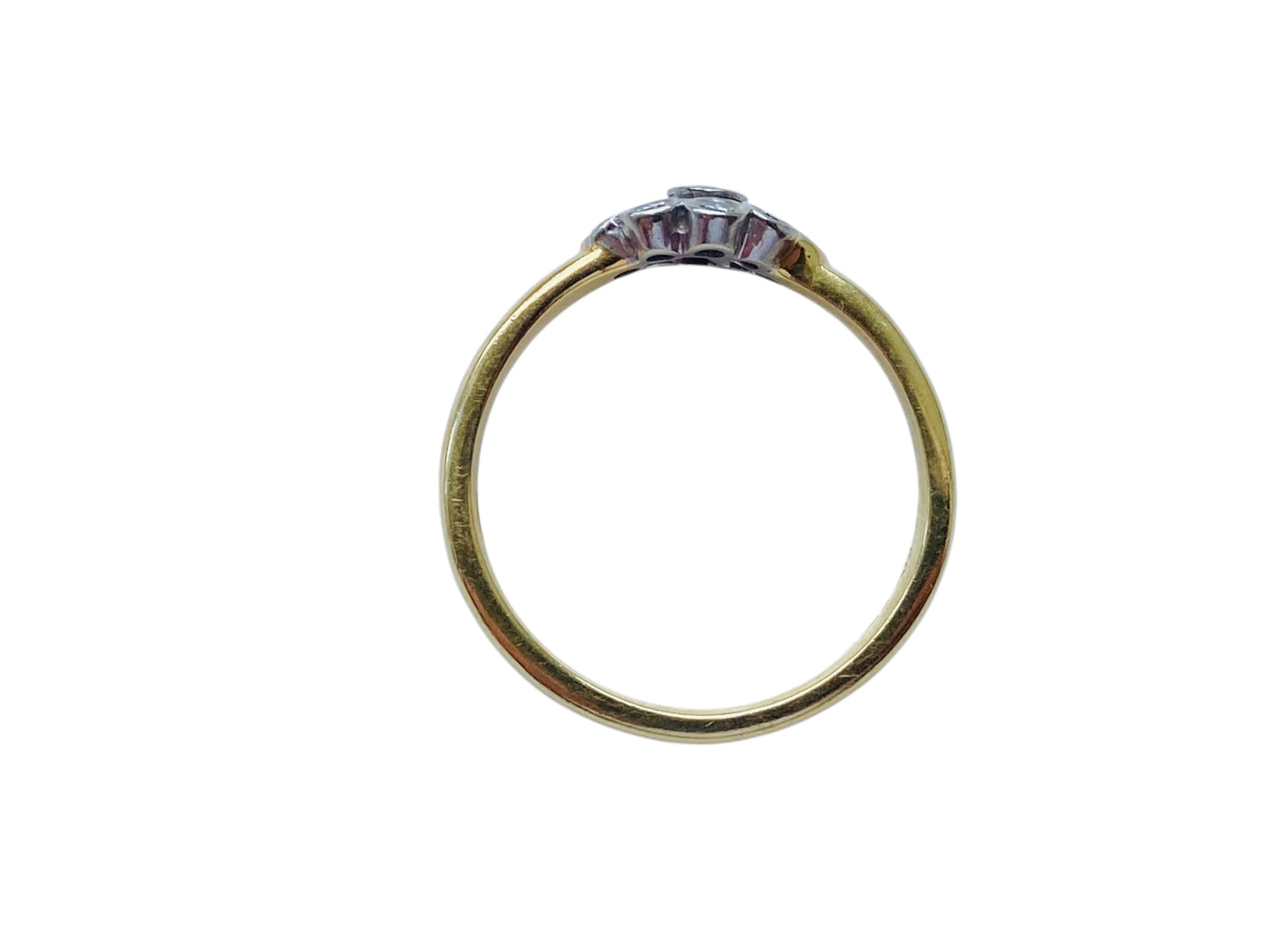 Vintage 18ct Gold Diamond Ring