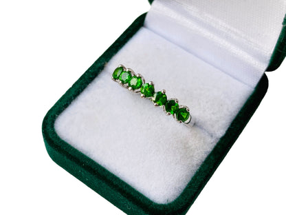 9ct Gold Diopside Ring