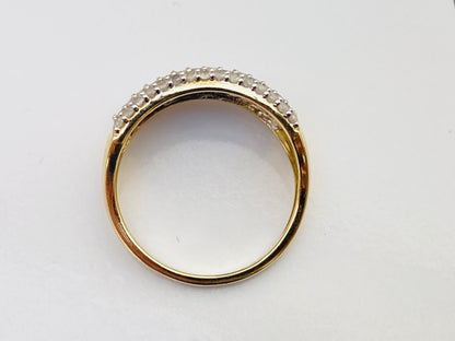 9ct Gold Diamond Ring