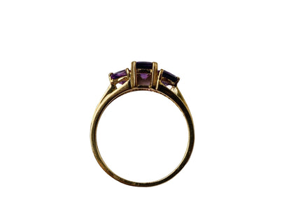 9ct Gold Amethyst Ring