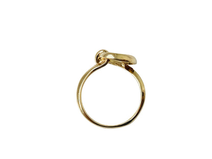 Vintage 9ct Gold Loop Ring
