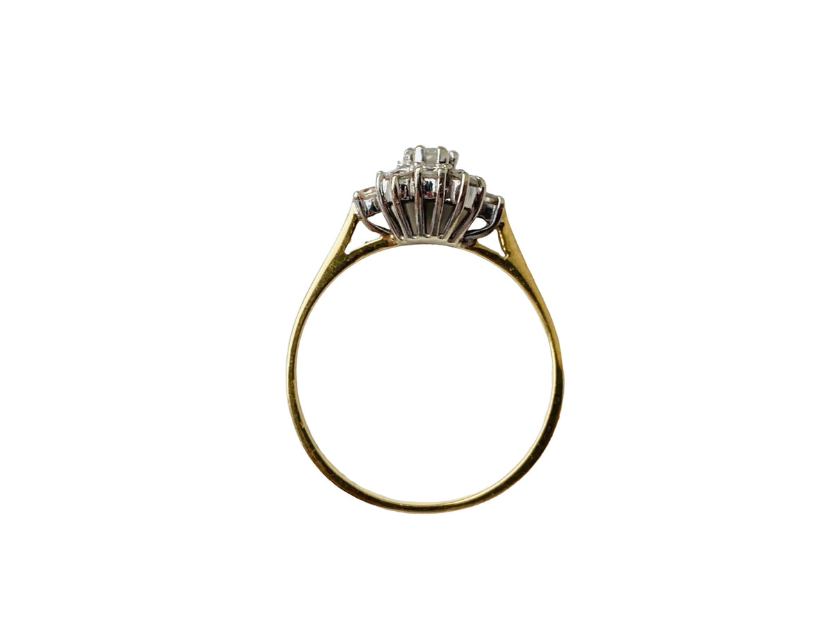 Vintage 18ct Gold Diamond Ring