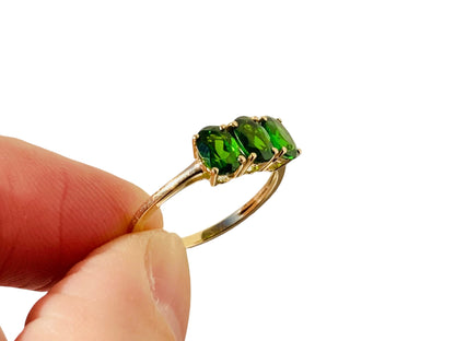 9ct Gold Diopside Ring