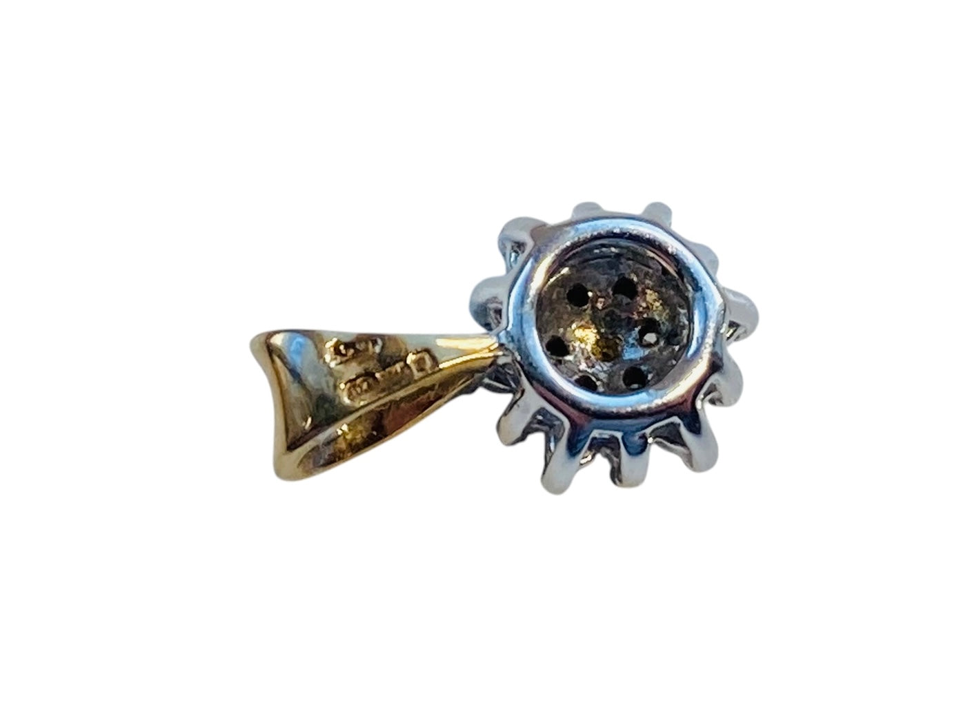 9ct Gold Diamond Pendant