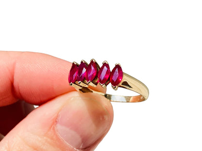 9ct Gold Ruby Ring