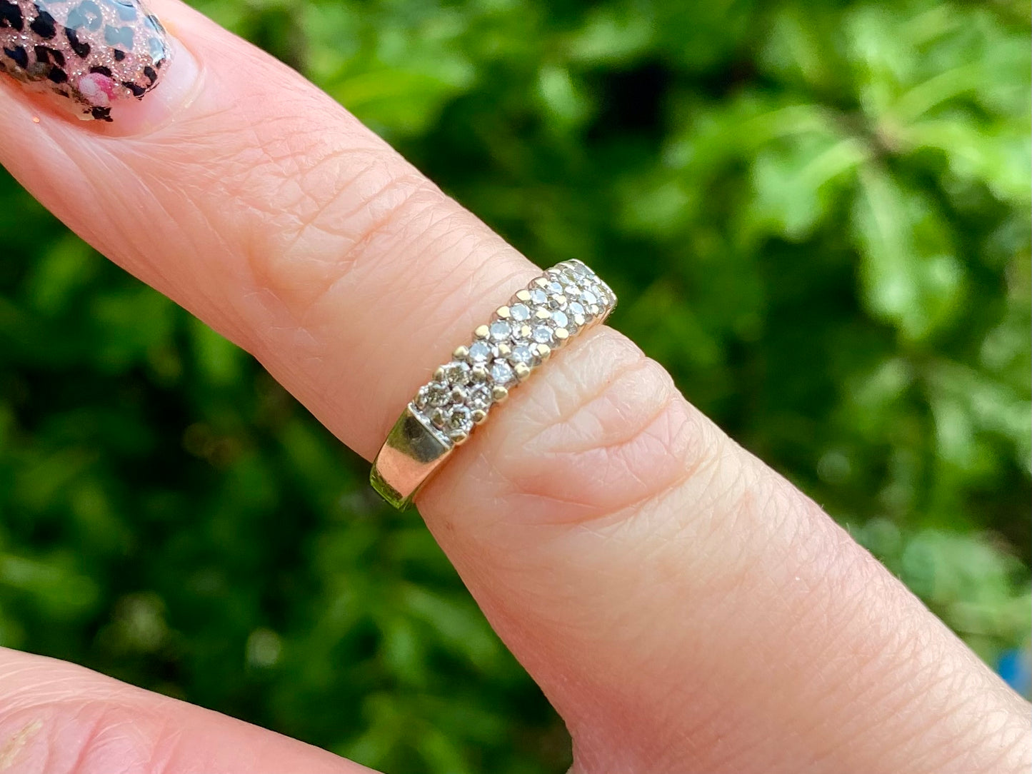 9ct Gold Diamond Ring