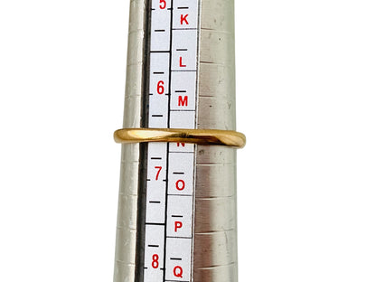 Vintage 9ct Gold Ruby & Diamond Ring