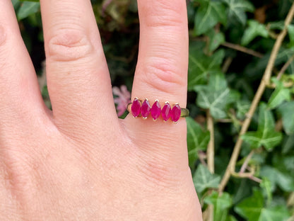 9ct Gold Ruby Ring