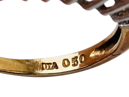 9ct Gold 0.50ct Diamond Ring