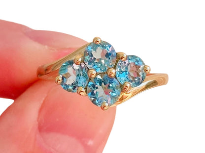 9ct Gold Apatite Ring