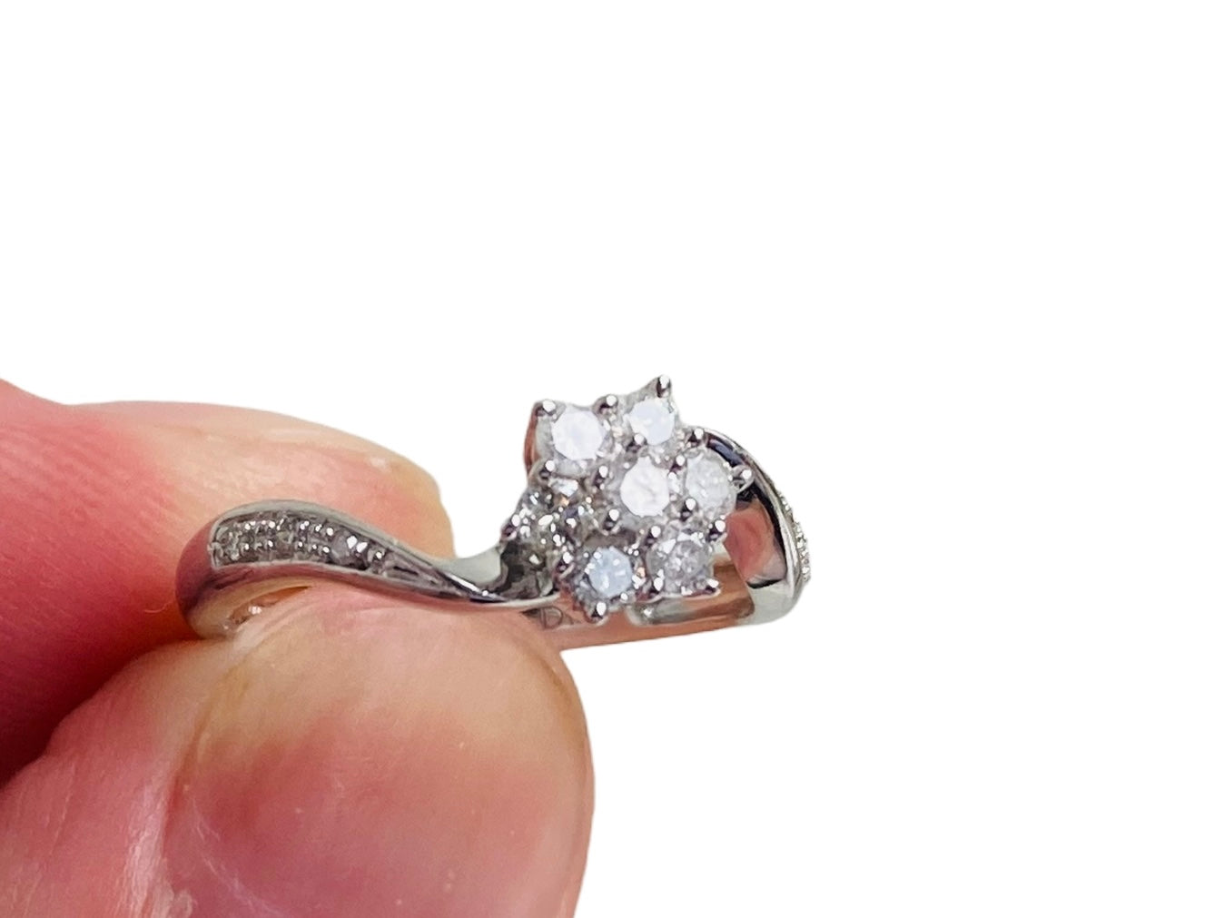 9ct Gold Diamond Ring