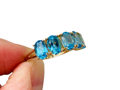 9ct Gold Topaz Ring