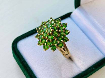 9ct Gold Diopside Ring