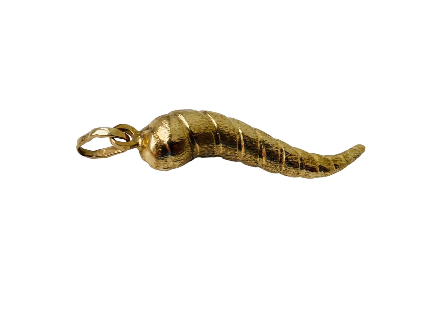 9ct Gold Horn Of Plenty Pendant