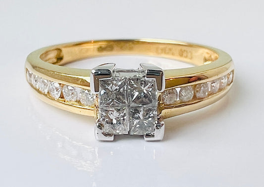 18ct Gold Diamond Ring